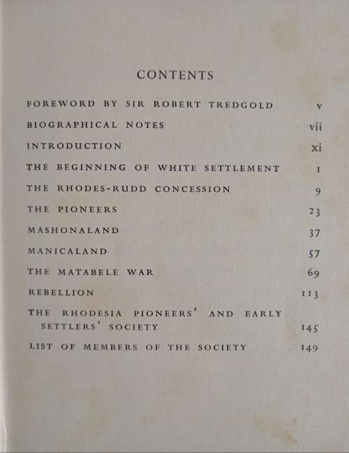 Rhodesian Genesis by Neville Jones
