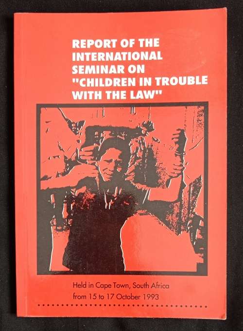 Report of the International Seminar on Children in Trouble with the Law