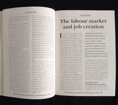 The African Communist Journal of the South African Communist Party