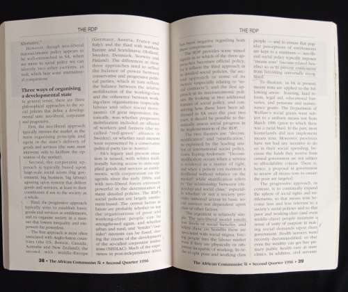 The African Communist Journal of the South African Communist Party
