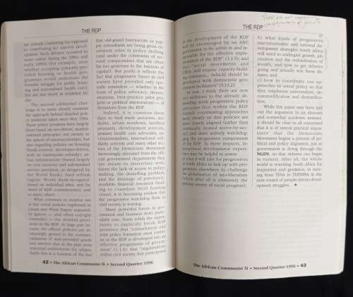 The African Communist Journal of the South African Communist Party