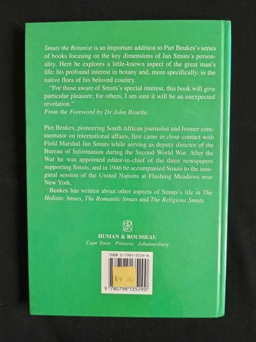 Smuts The Botanist by Piet Beukes