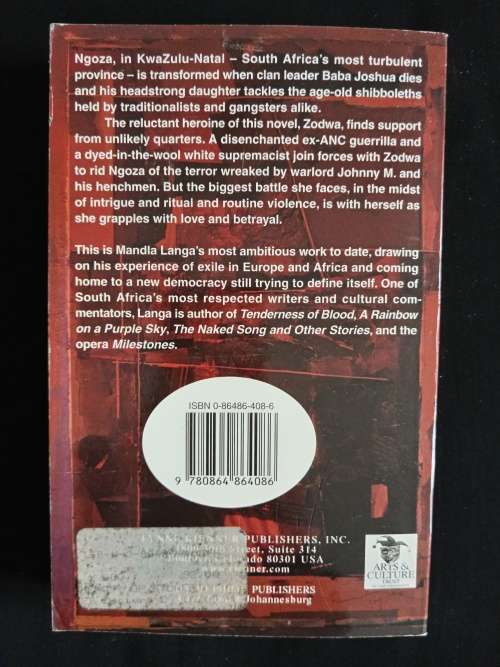 The Memory of Stones by Mandla Langa