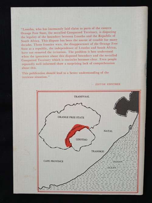 The so-called Conquered Territory by C C Eloff