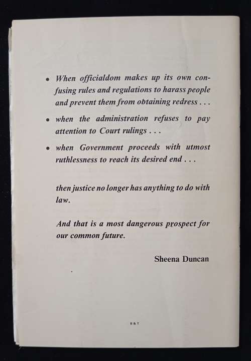 Law Without Justice A Dangerous Prospect Edited by M Nash
