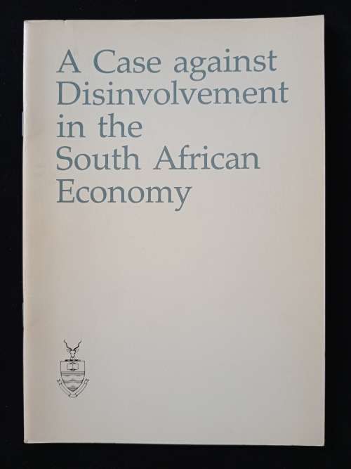 A Case against Disinvolvement in the South African Economy