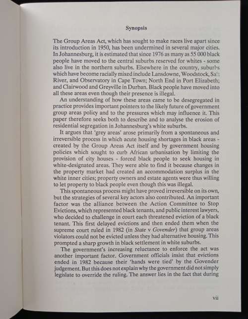 The Greying of Johannesburg by Claire Pickard-Cambridge
