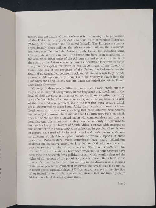 Social Relations in a Common South African Society by Z K Matthews