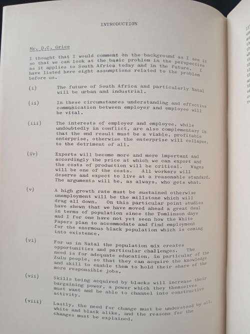 Labour Organisation & the African Worker Edited by D B Horner