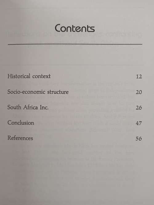 Reconciliation & Social Justice Post-Apartheid South Africa by Professor Bernard Makhosezwe Magubane
