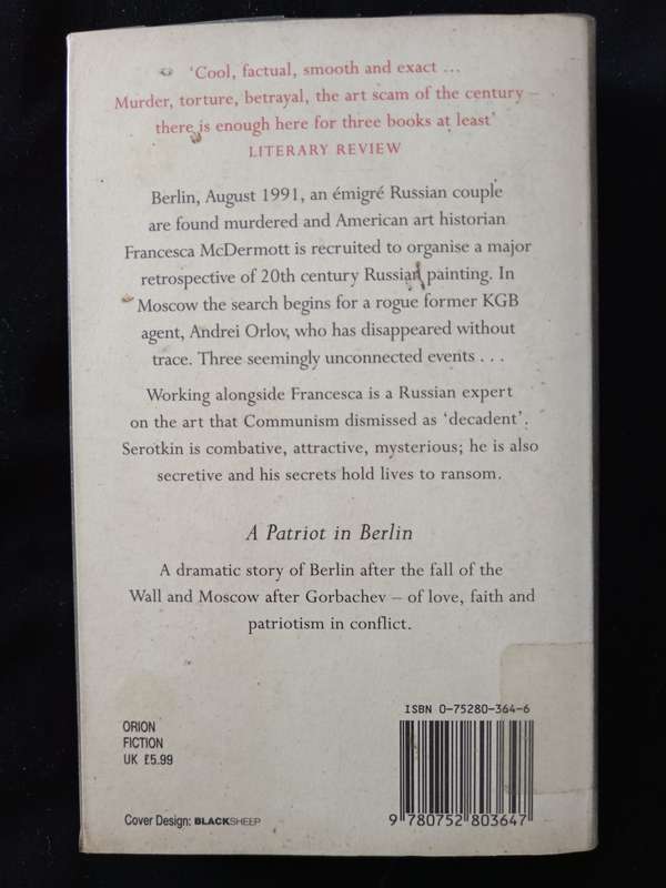 A Patriot in Berlin by Piers Paul Read
