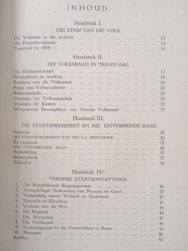 Staatsopvattings van die Voortrekkers en die Boere by E F W Gey van Pittius