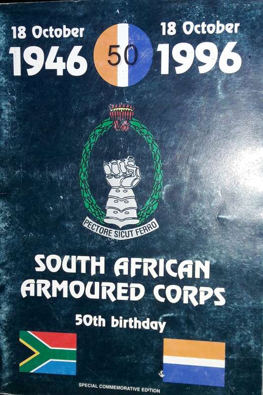South African Armoured Corps - 50th Birthday