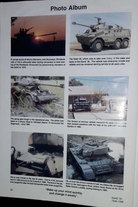 South African Armoured Corps - 50th Birthday