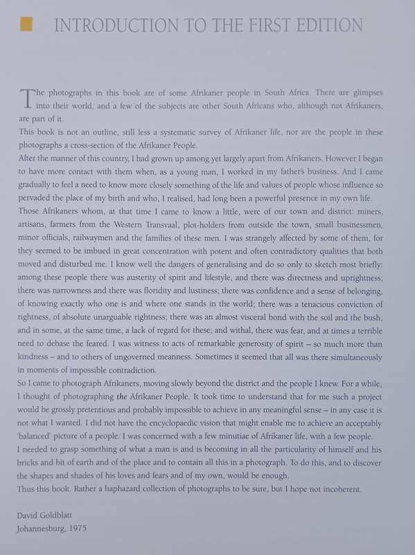 Some Afrikaners Revisited by David Goldblatt
