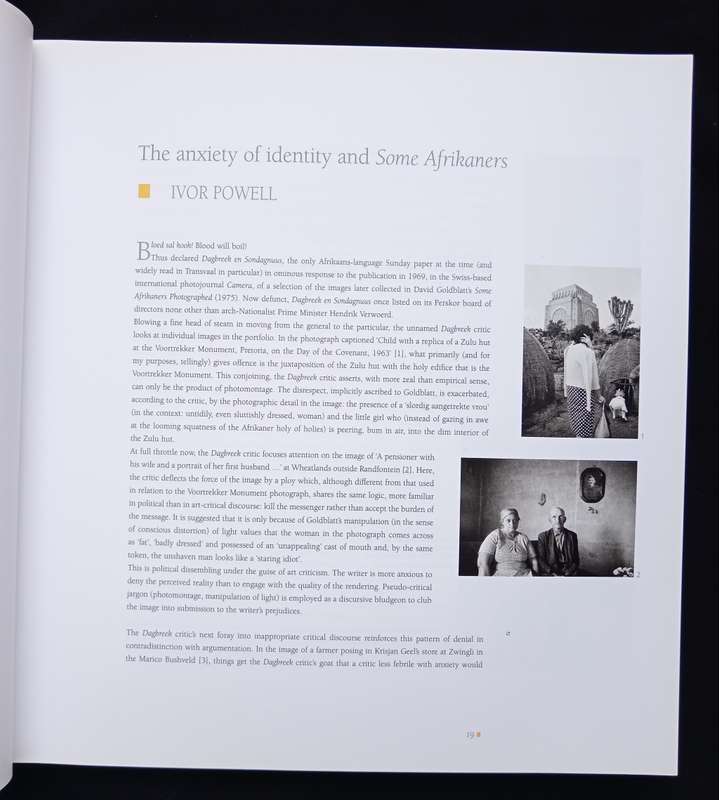 Some Afrikaners Revisited by David Goldblatt