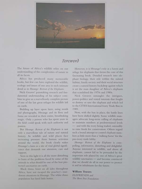 Hwange Retreat of the Elephants Written & Photographed by Nick Greaves