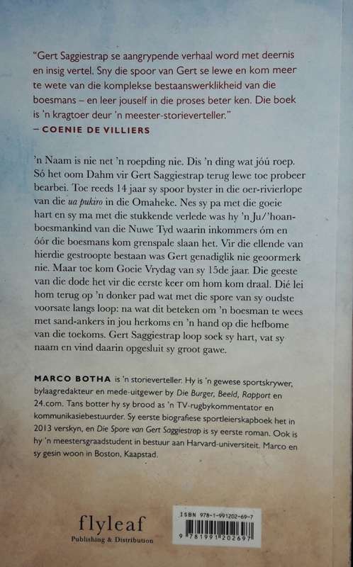 Die Spore Van Gert Saggiestrap - Marco Botha