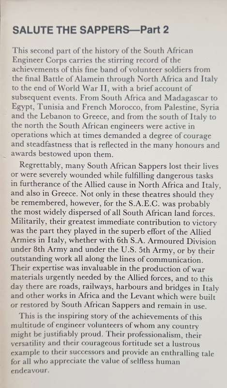 Salute the Sappers by Neil Orpen with H J Martin