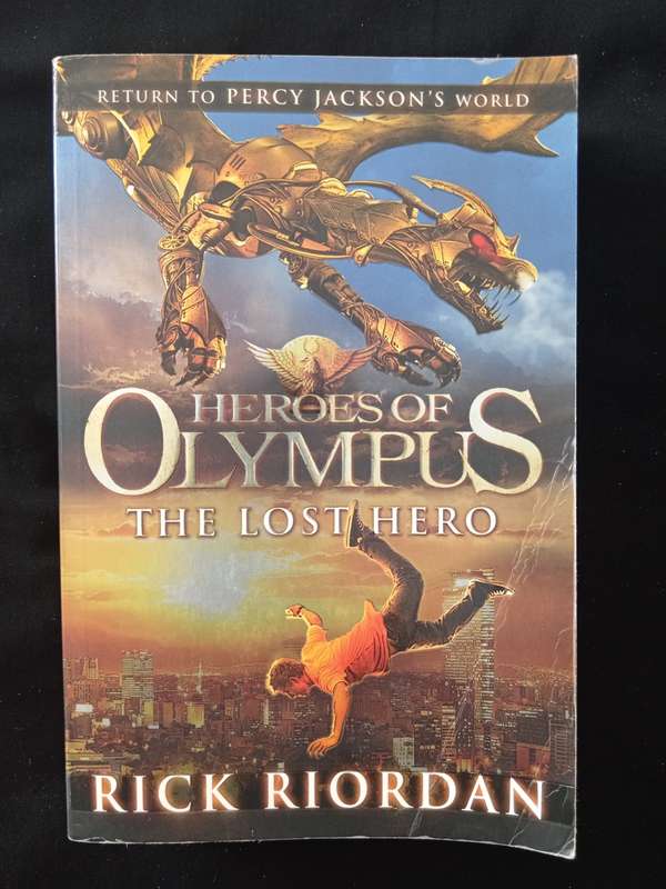 Heroes of Olympus The Lost Hero by Rick Riordan