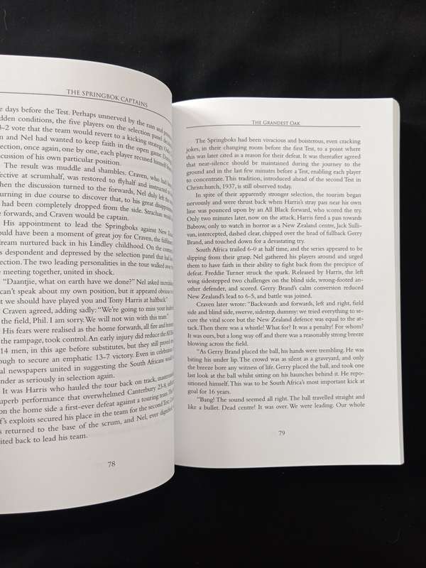 The Springbok Captains by Edward Griffiths & Stephen Nell