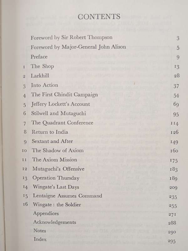 Wingate in Peace & War by Major-General Derek Tulloch