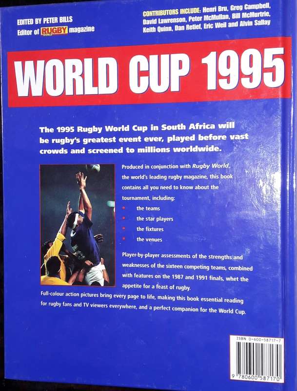 Rugby World Cup 1995 - Peter Bills