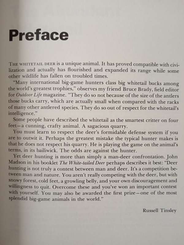 Hunting The Whitetail Deer by Russell Tinsley
