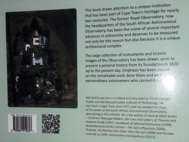 The Royal Observatory At The Cape Of Good Hope - History And Heritage - I S Glass
