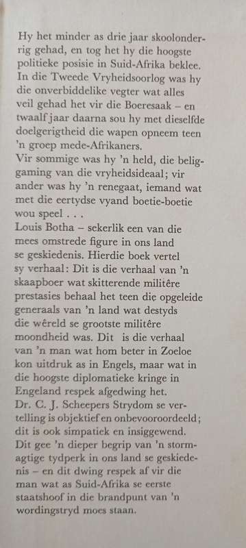 Held van Colenso Die Verhaal van genl Louis Botha by CJ Scheepers Strydom
