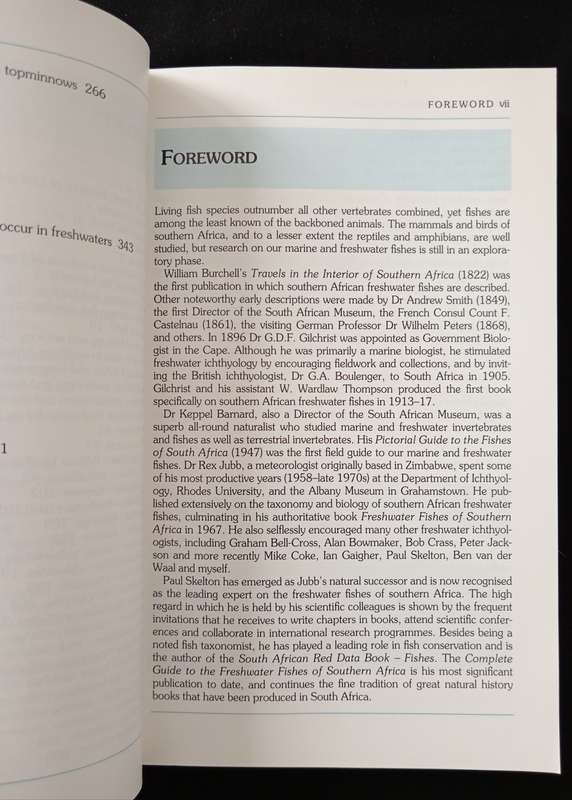 A Complete Guide to the Freshwater Fishes of Southern Africa by Paul Skelton