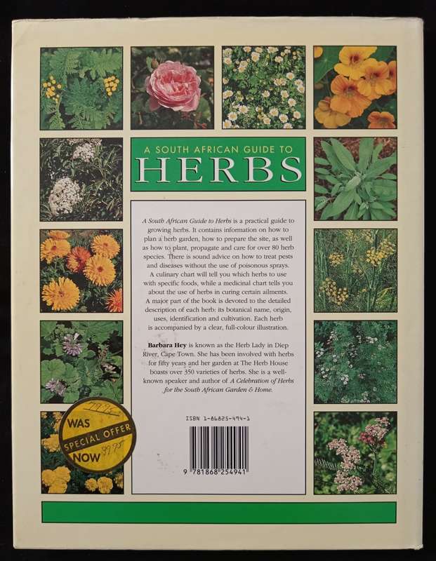 A South African Guide to Herbs by Barbara Hey