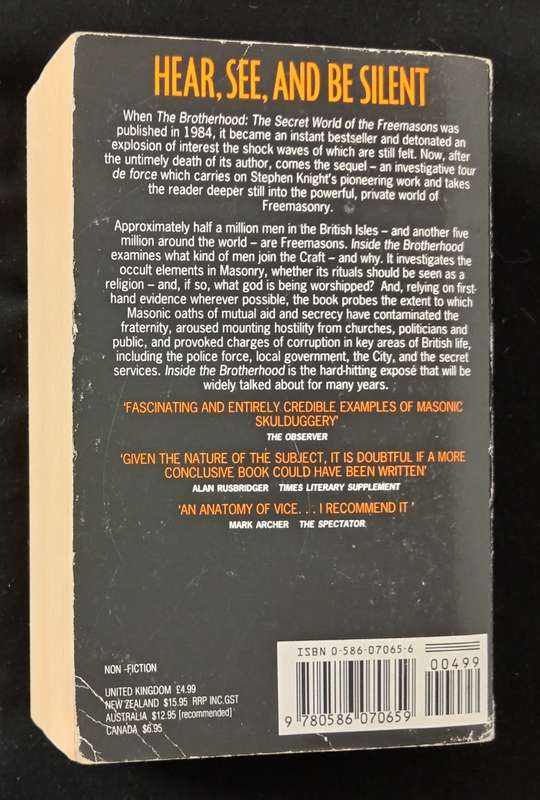Inside the Brotherhood by Martin Short