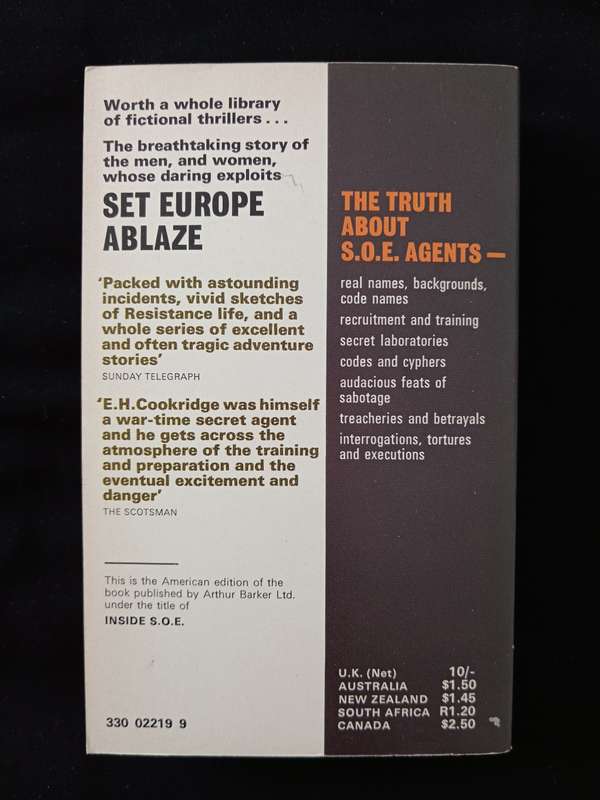 Set Europe Ablaze by E H Cookridge