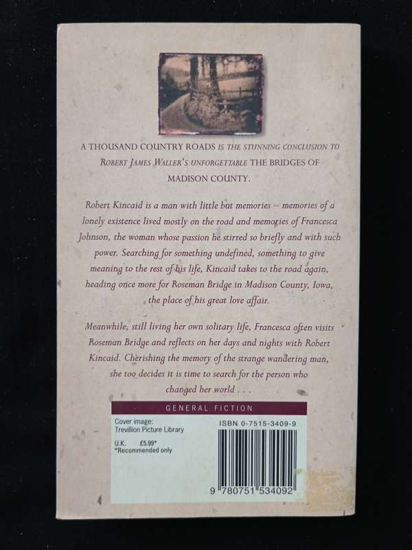 A Thousand Country Roads by Robert James Waller