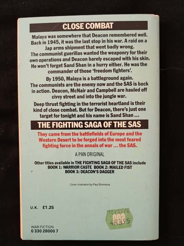 The Fighting Saga of the SAS Close Combat by James Albany