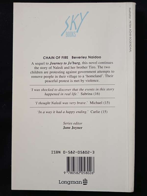 Chain of Fire by Beverley Naidoo