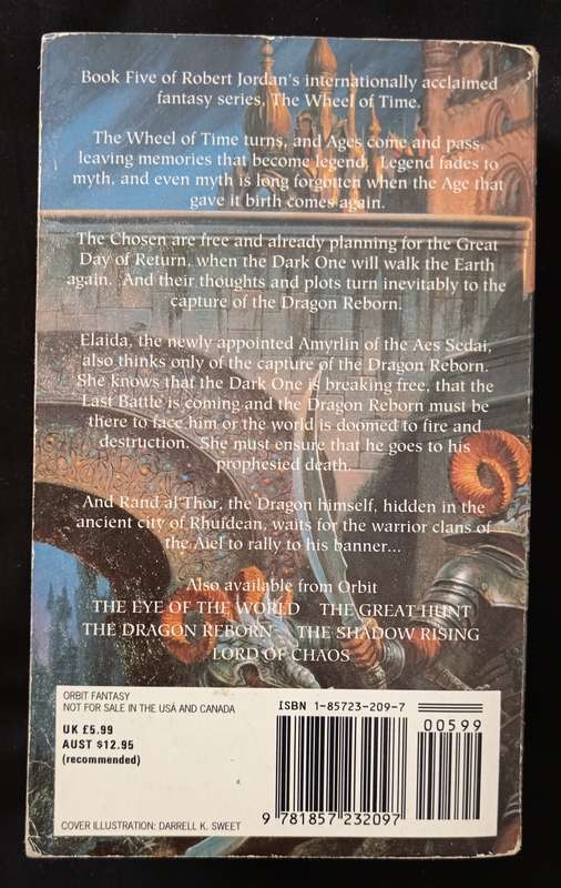 The Fires of Heaven Bk 5 of The Wheel of Time by Robert Jordan