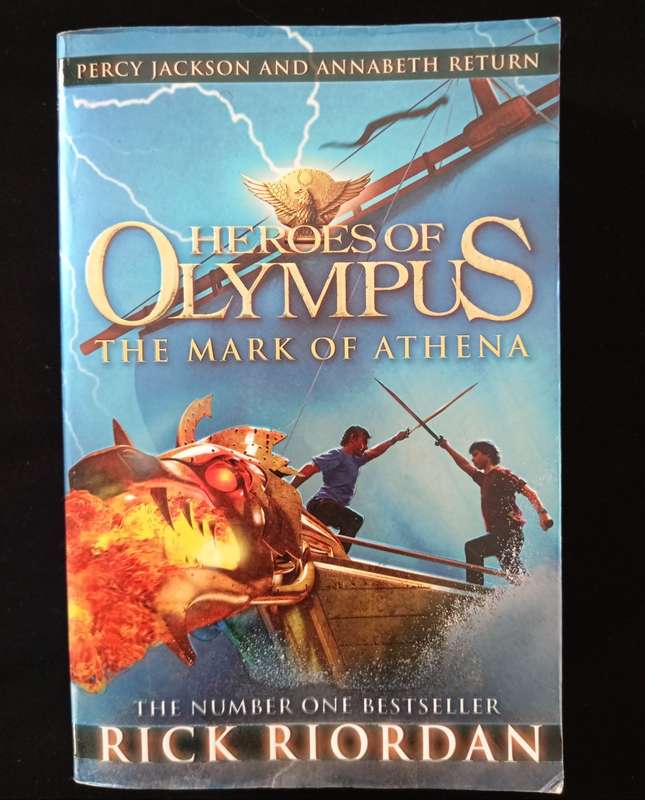 Percy Jackson & Annabeth Return Heroes of Olympus The Mark of Athena by Rick Riordan