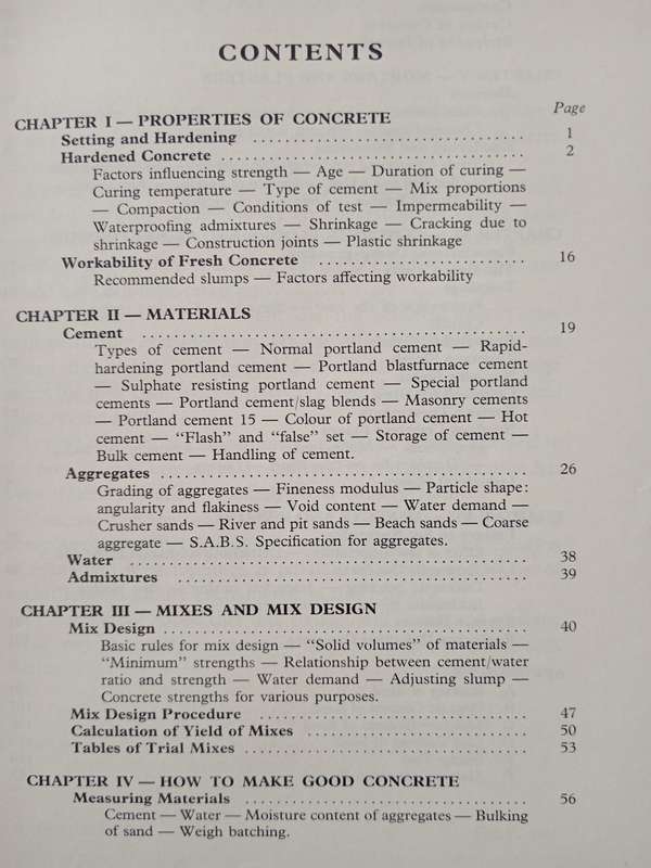 Cement & Concrete by F S Fulton & P H Crawford