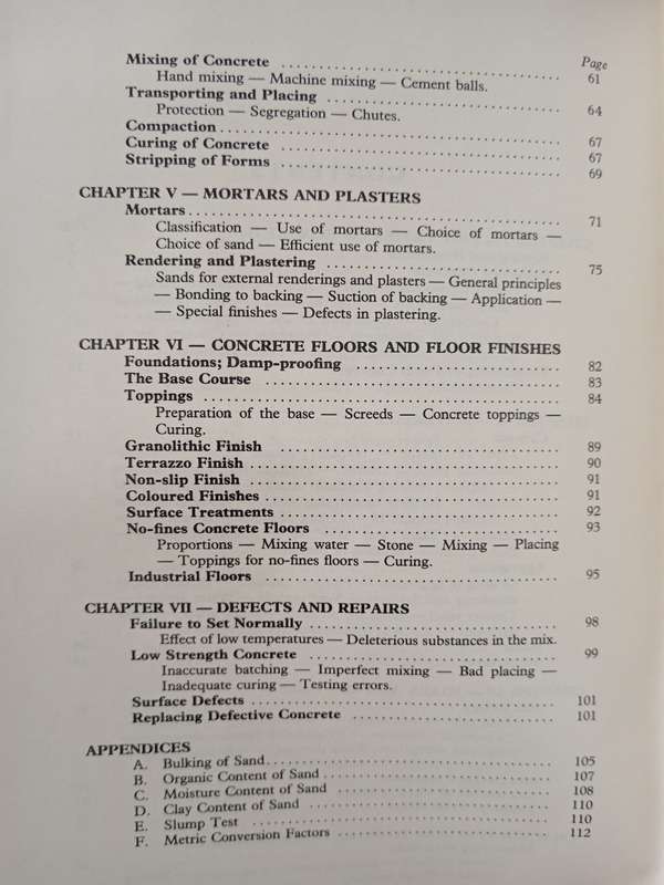 Cement & Concrete by F S Fulton & P H Crawford