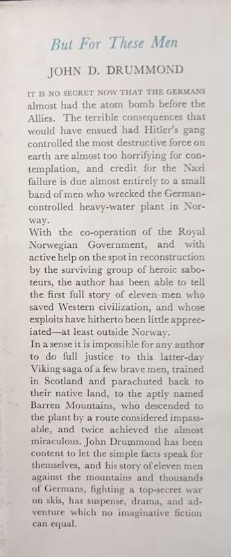 But For These Men by John D Drummond