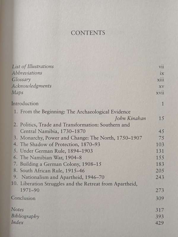 A History of Namibia by Marion Wallace