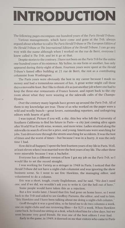 A Century of News from the Archives of the International Herald Tribune by Bruce Singer