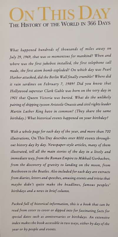 On This Day The History of the World in 366 Days