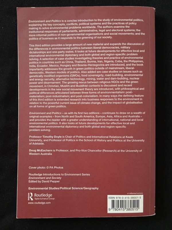 Environment & Politics by Timothy Doyle & Doug McEachern