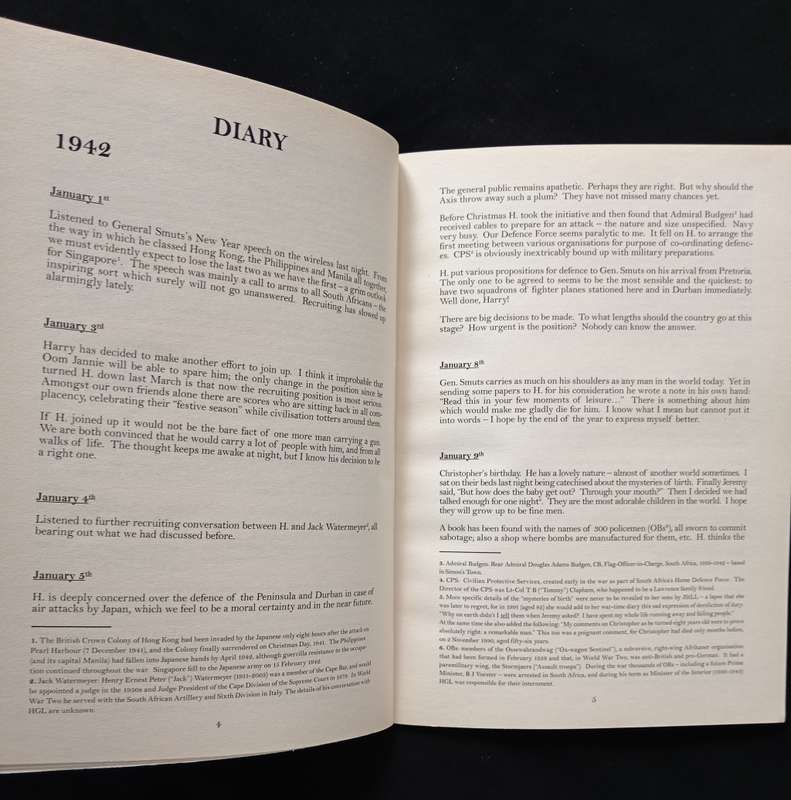 Home-Fires Burning a World War Two diary by Jean St Leger Lawrence