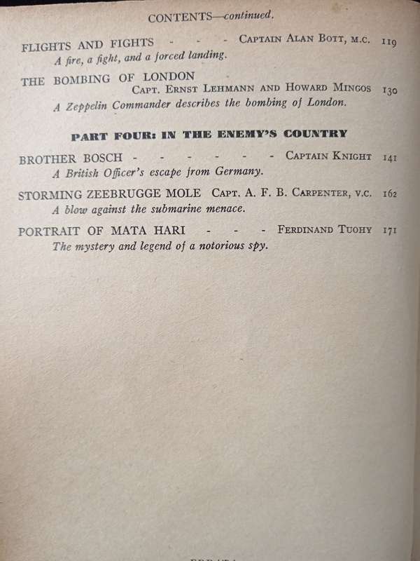 Great War Adventures True Tales of Fighting Men