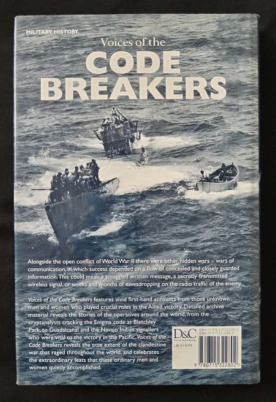 Voices of the Code Breakers by Michael Paterson Foreword by Robert Harris