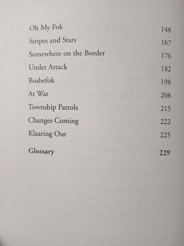 An Unpopular War From afkak to bosbefok by JH Thompson